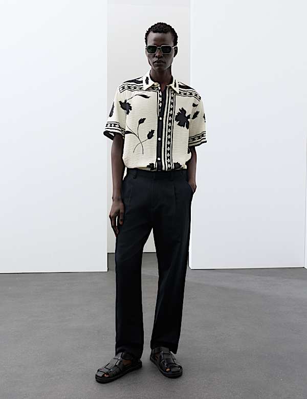 Floral Short Sleeve Shirt