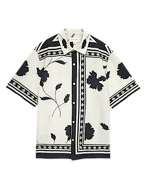 Floral Short Sleeve Shirt