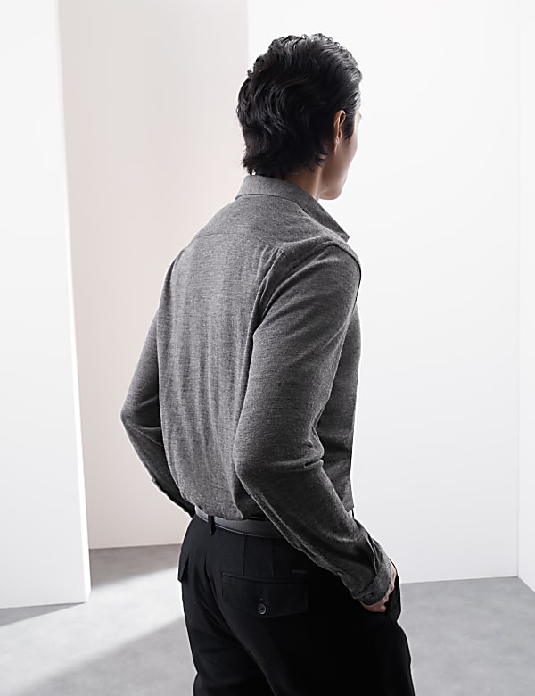 Pure Merino Wool Shirt