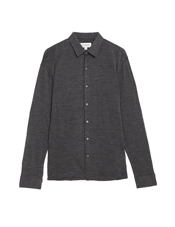 Pure Merino Wool Shirt