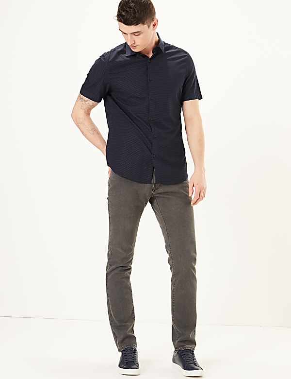 Pure Cotton Polka Dot Shirt