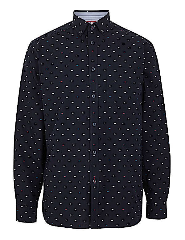 Pure Cotton Printed Shirt