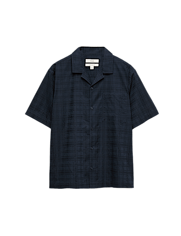 Regular Fit Pure Cotton Short Sleeve Shirt