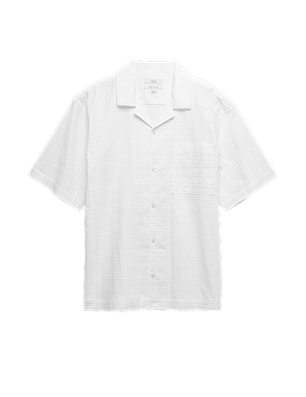 Regular Fit Pure Cotton Short Sleeve Shirt
