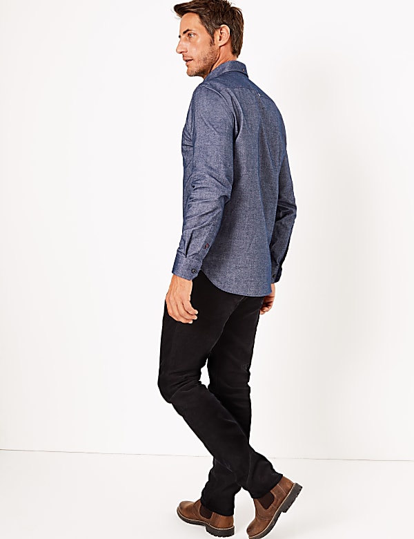 Pure Cotton Oxford Shirt
