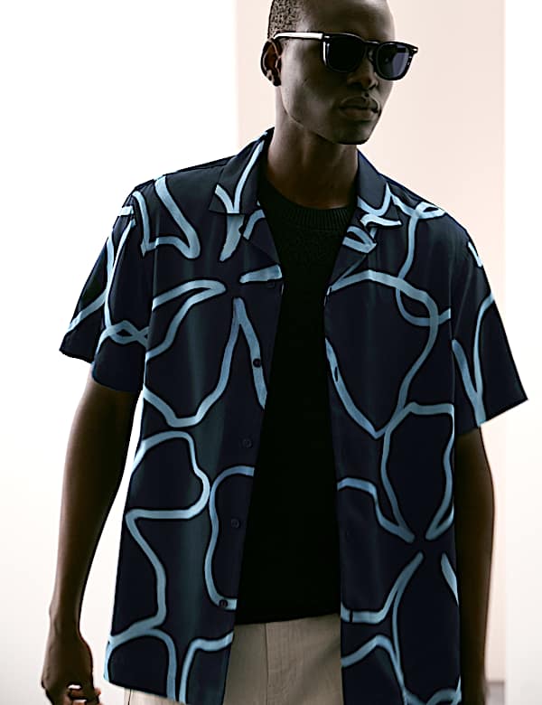 Regular Fit Floral Shirt