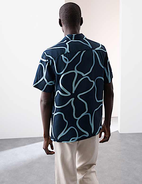Regular Fit Floral Shirt