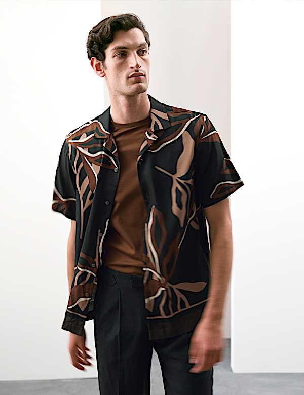 Regular Fit Floral Shirt