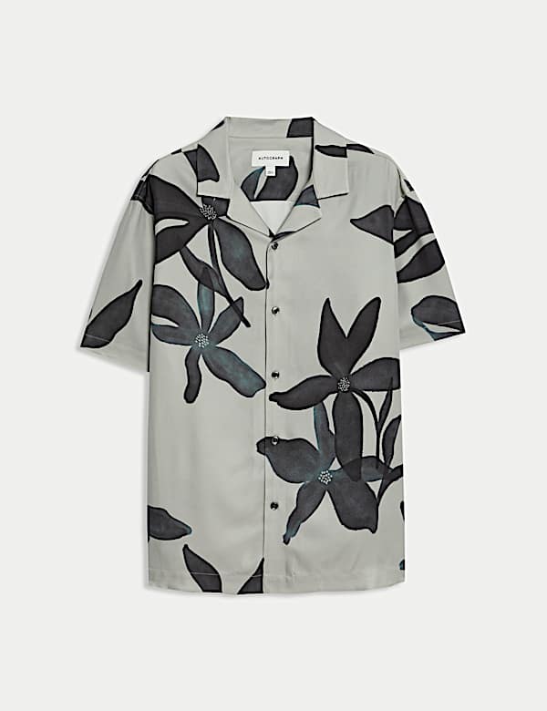 Tonal Floral Shirt - LV