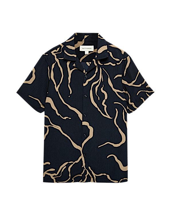 Regular Fit Printed Short Sleeve Shirt