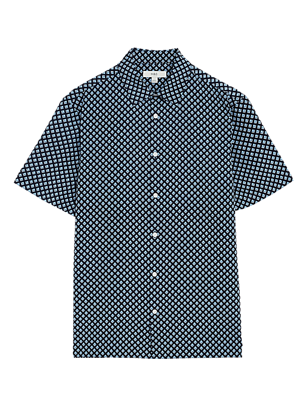 Geometric Print Shirt