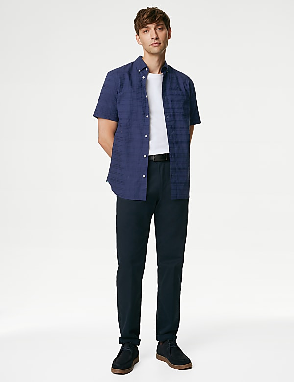 Pure Cotton Check Shirt - US
