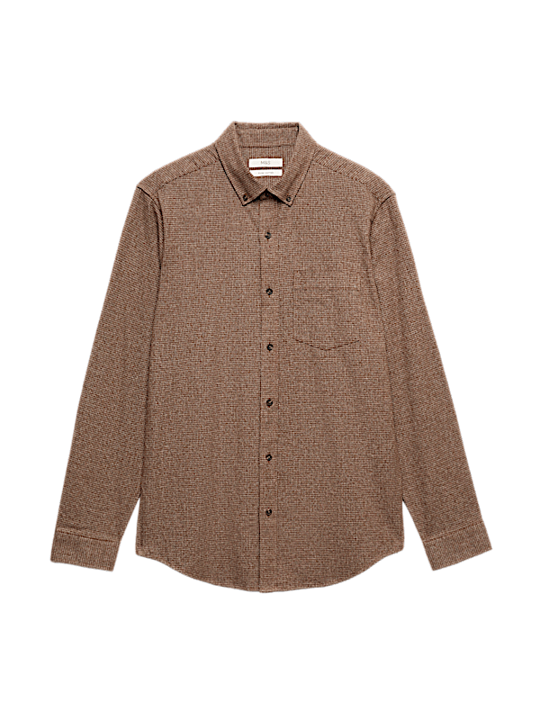 Pure Cotton Flannel Shirt