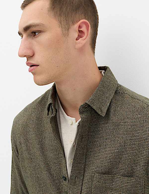 Kemeja Flanel Katun Murni - ID