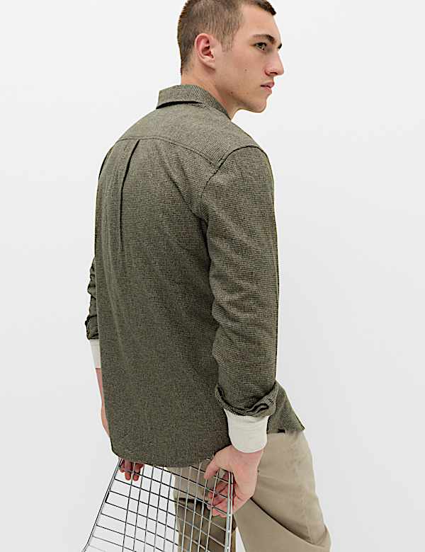 Kemeja Flanel Katun Murni - ID