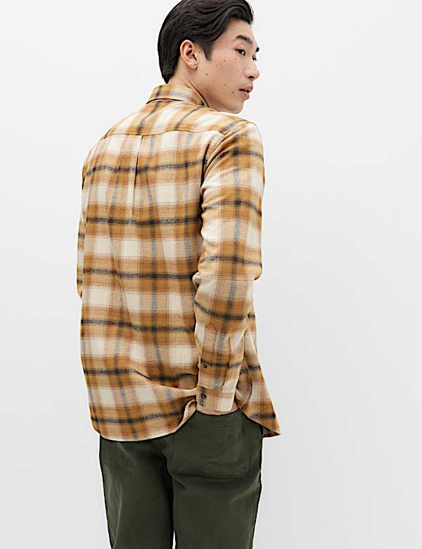 Pure Cotton Flannel Shirt