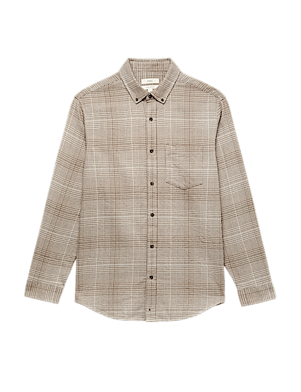 Pure Cotton Flannel Shirt