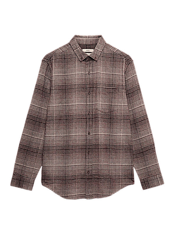 Pure Cotton Flannel Shirt