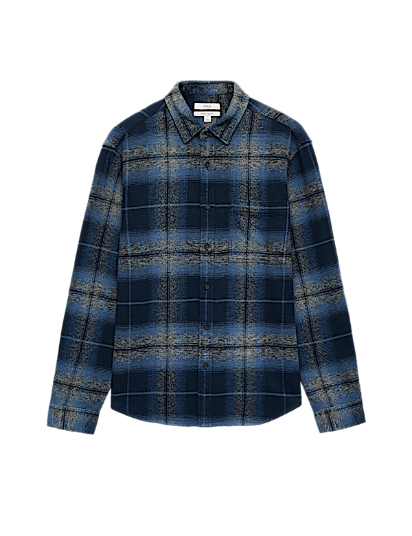 Pure Cotton Grindle Flannel Shirt
