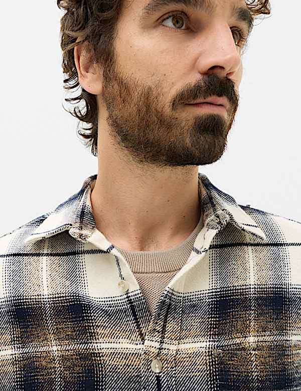 Pure Cotton Grindle Flannel Shirt
