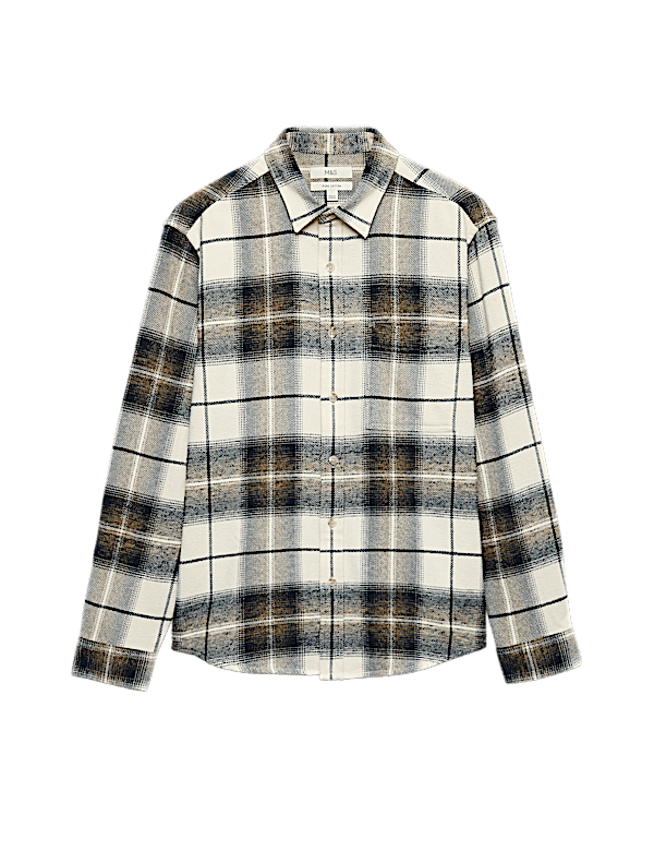 Pure Cotton Grindle Flannel Shirt