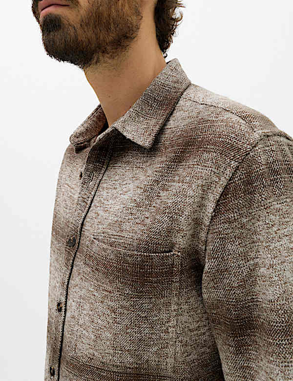 Pure Cotton Grindle Flannel Shirt - MV