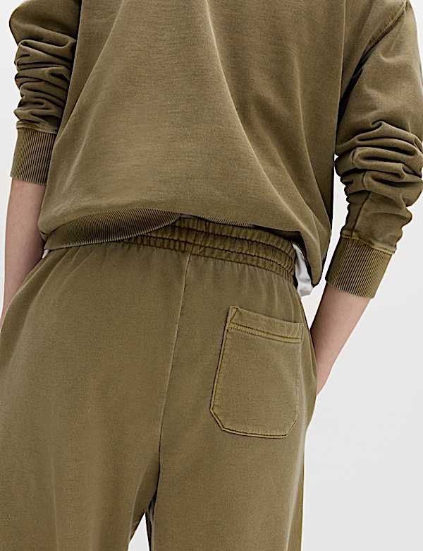 Pantalon de jogging 100 % coton teint en pi&egrave;ce - FR