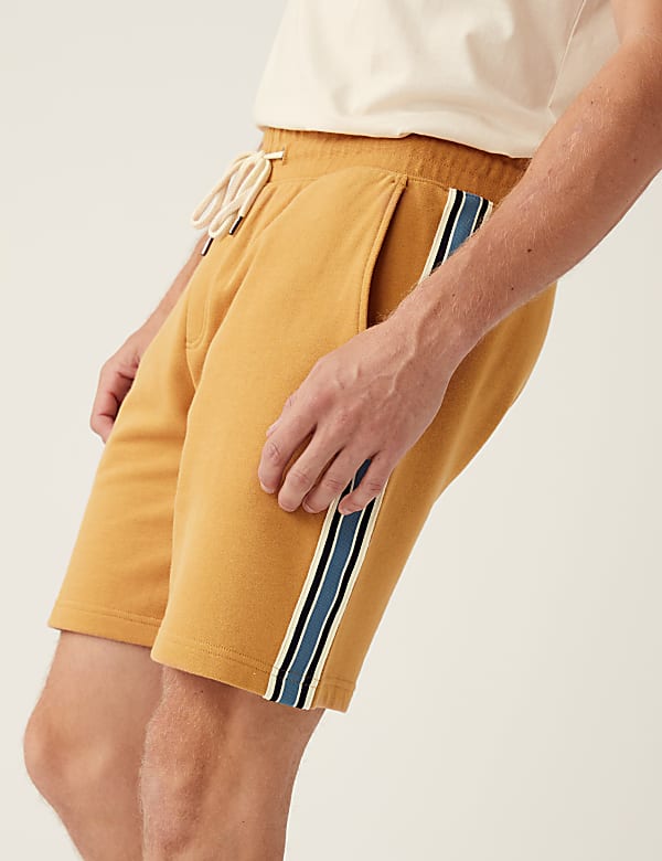Side Stripe Jersey Shorts