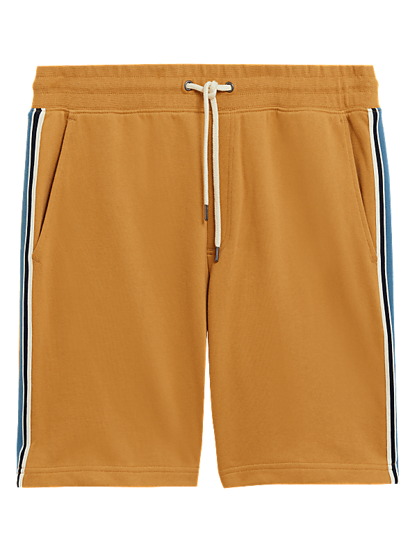 Side Stripe Jersey Shorts