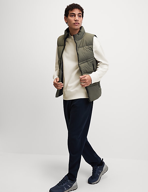 Oversized Cotton Rich Crew Neck Sweatshirt - CN