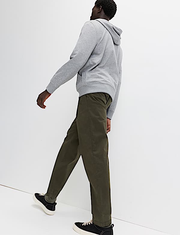 Cotton Rich Zip Through Hoodie