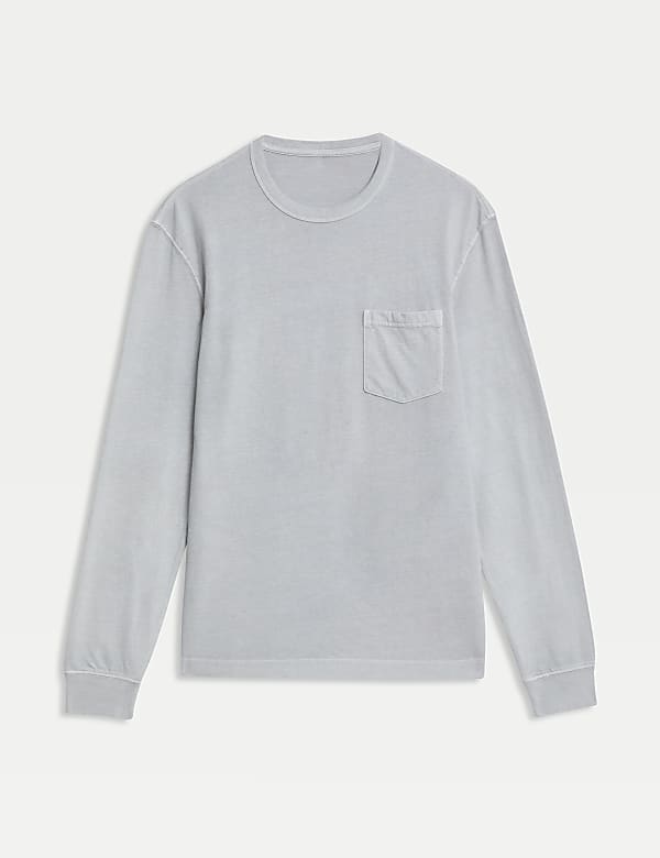 Pure Cotton Long Sleeve T-Shirt - ID
