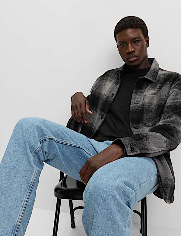 Cotton Rich Crew Neck Sweatshirt