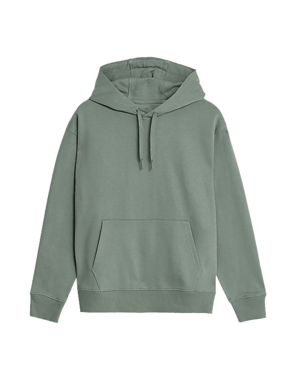 Oversized Cotton Rich Hoodie