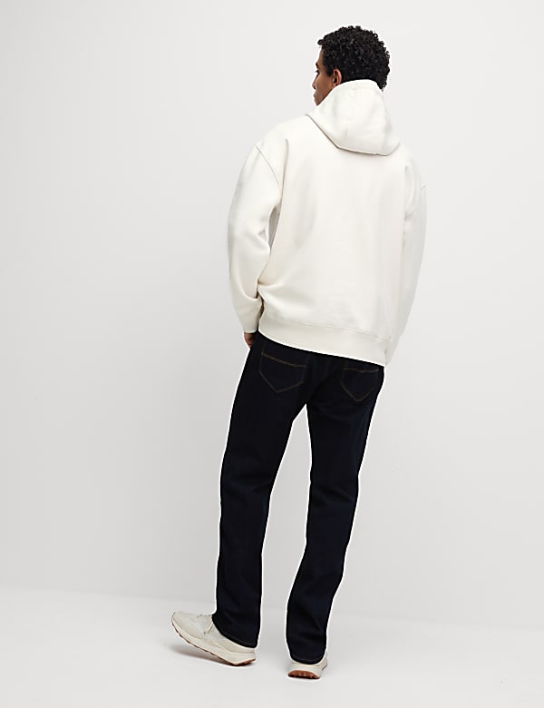 Hoodie in Übergröße mit hohem Baumwollanteil - DE