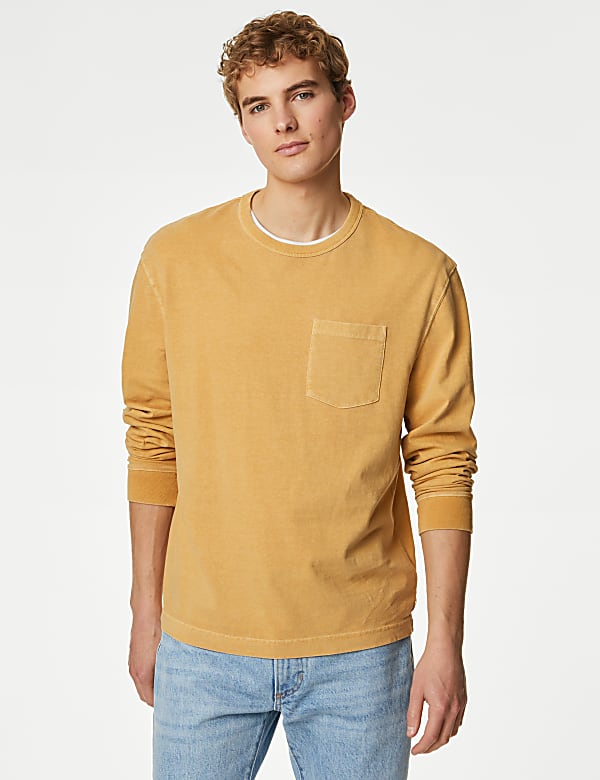 Relaxed Fit Pure Cotton T-Shirt