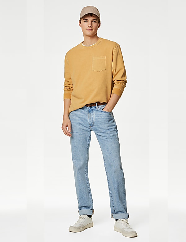Relaxed Fit Pure Cotton T-Shirt