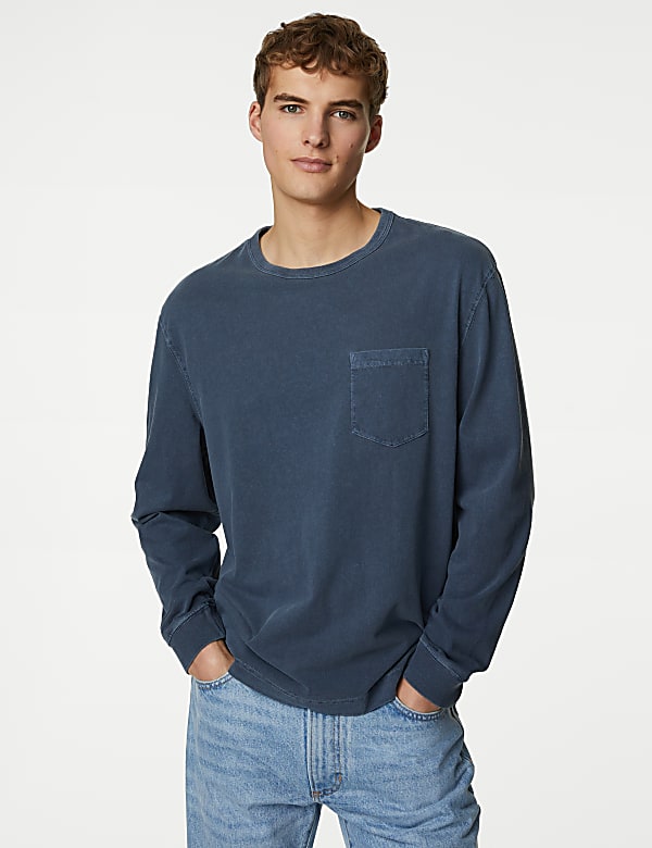 Relaxed Fit Pure Cotton T-Shirt