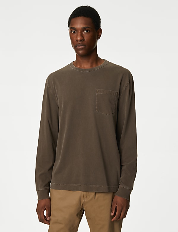 Relaxed Fit Pure Cotton T-Shirt