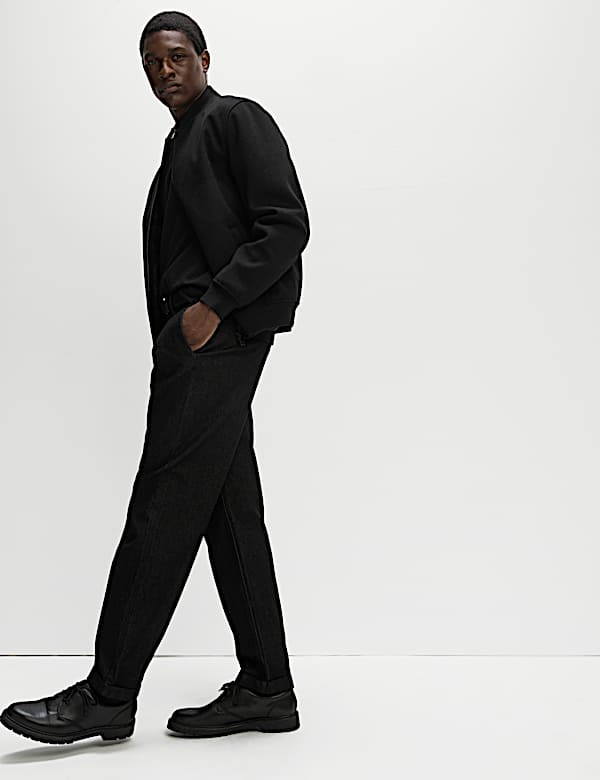 Oversized Fit Cotton Rich Textured Polo Shirt - VN