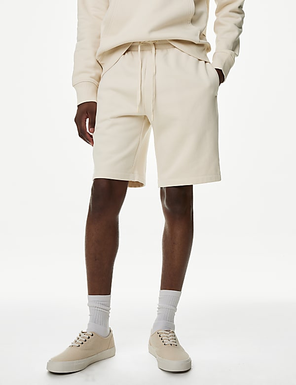 Cotton Rich Oversized Jersey Shorts