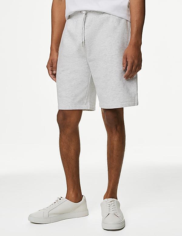 Cotton Rich Oversized Jersey Shorts