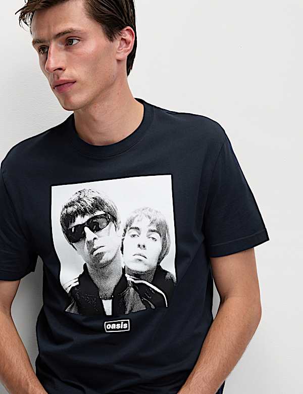 Oasis-T-Shirt aus reiner Baumwolle - DE