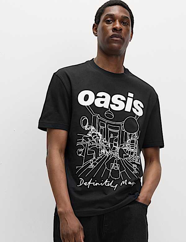 Pure Cotton Oasis  T-Shirt - CA