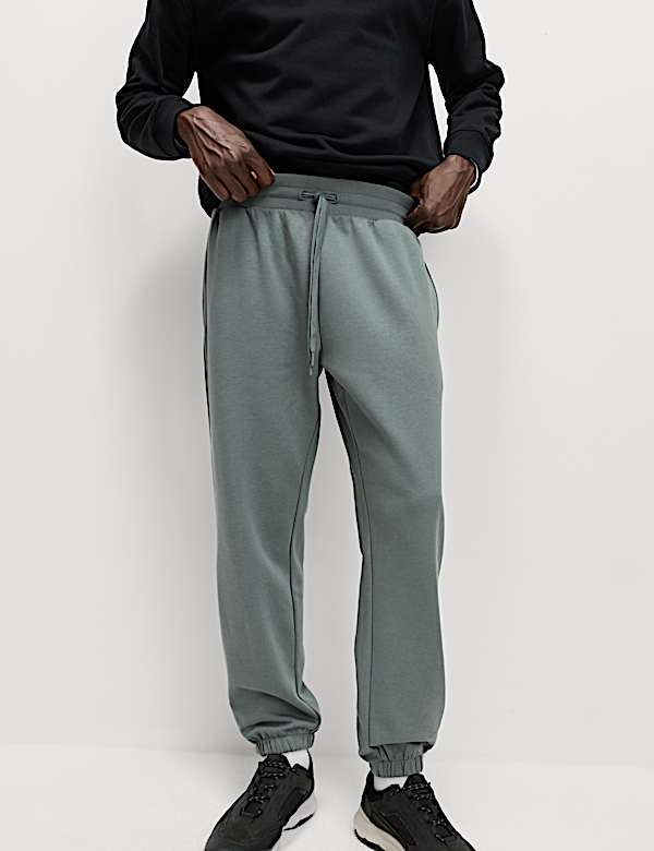 Elasticated Waist Cotton Rich Joggers