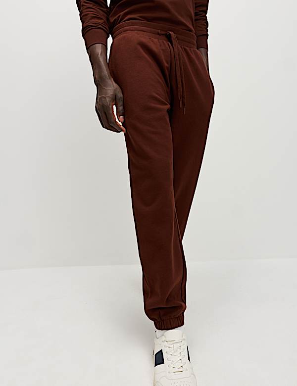Elasticated Waist Cotton Rich Joggers