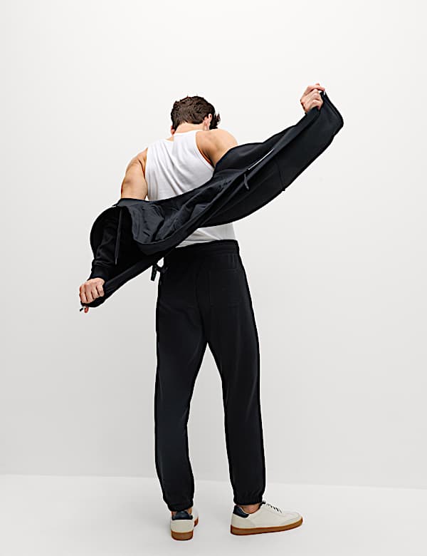 Elasticated Waist Cotton Rich Joggers