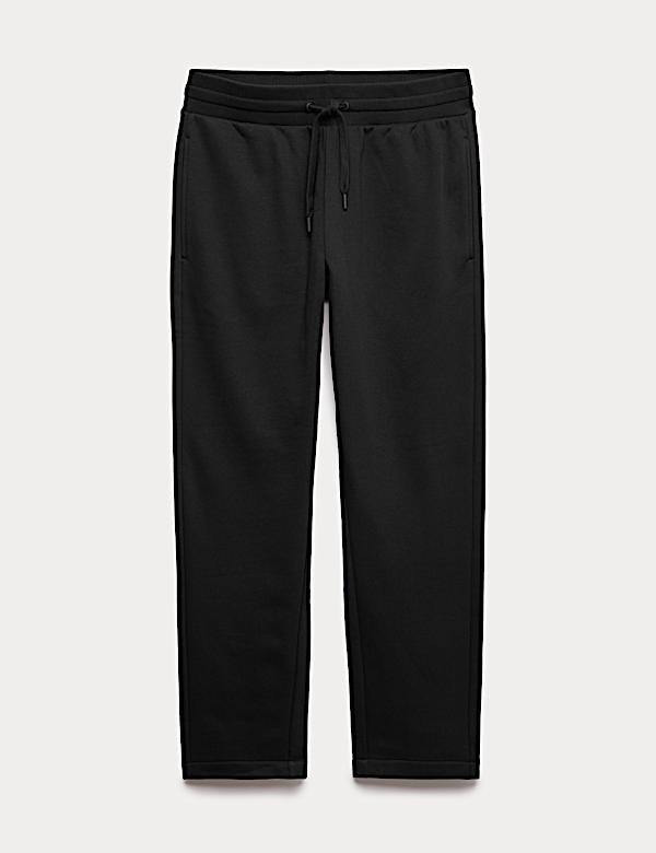 Cotton Rich Relaxed Fit Straight Leg Joggers - IS