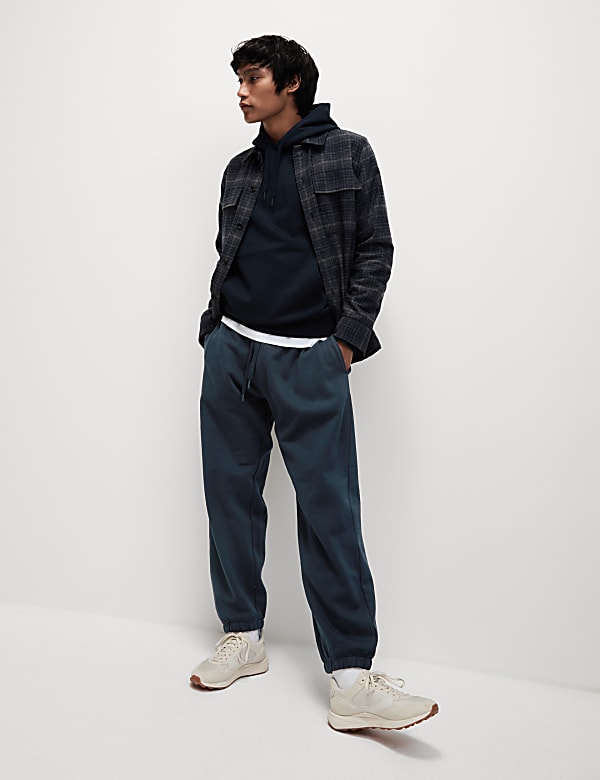 Cotton Rich Oversized Joggers
