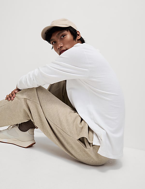 Cotton Rich Oversized Joggers
